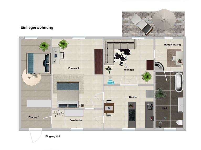 *reserviert* Pferdeimmobilie in Hessen – charmantes Fachwerkensemble mit Reithalle in Groß-Bieberau!