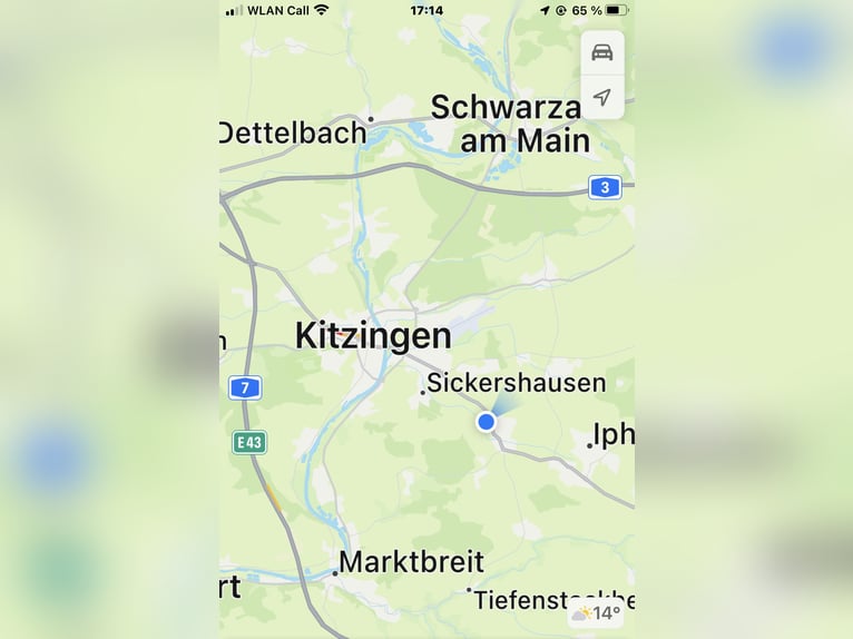 Wohnen mit Pferden in 97350 Mainbernheim-Direkt vom Eigentümer