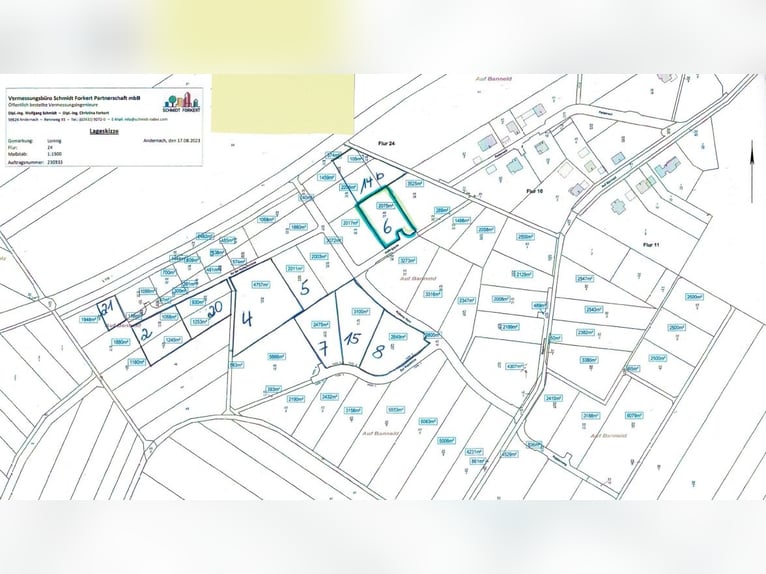 Wymarzone działka o powierzchni 2 075 m² dla koni i ludzi z prawem zabudowy stajni w Lonnig/RLP w po