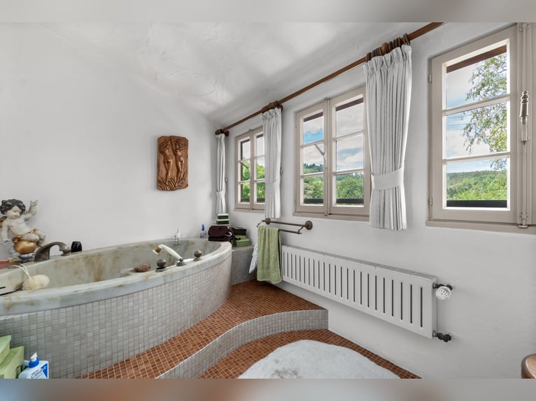 Zeitreise im Grünen: Historisches Bauernhaus mit Reetdach und kleinem Pferdestall in Monschau-Widdau
