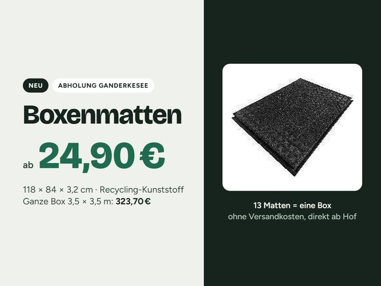 Maty do boksów, podłogowe 118 x 84 x 3,2 cm – NOWE – od 24,90 €