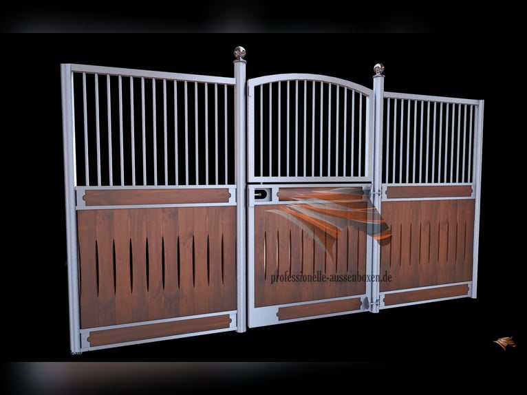 Pferdebox für den & Pferdestall - Boxenfront, Trennwand, Stallwand, Vorderfront & Innenbox