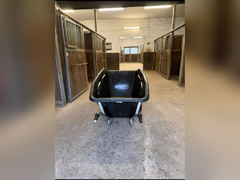 GROWI 500l wózek na nawozy z pokrywą