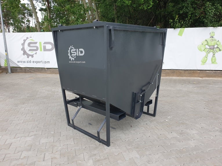 MD SD Getreidebehälter / Futtersilo 2m³