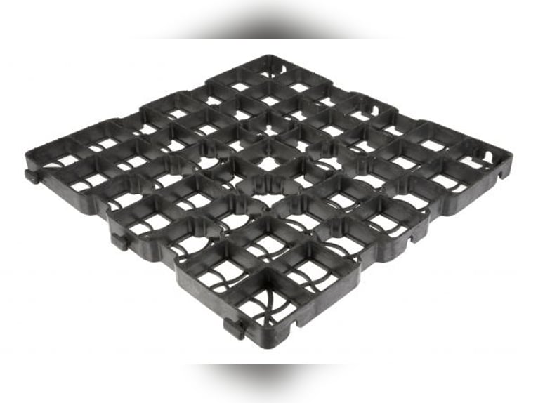 70m² 30LG Paddockplatten Schwarz 50 x 50 x 3cm