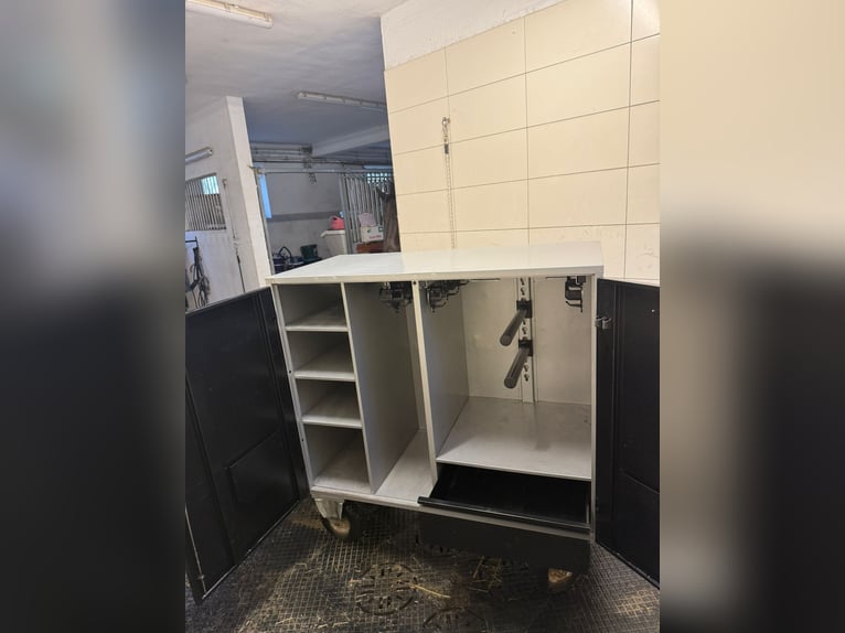 Alfako Maxi Prestige Szafa na konie do turniejów, w komplecie 2 pokrowce i wysokiej jakości szafa