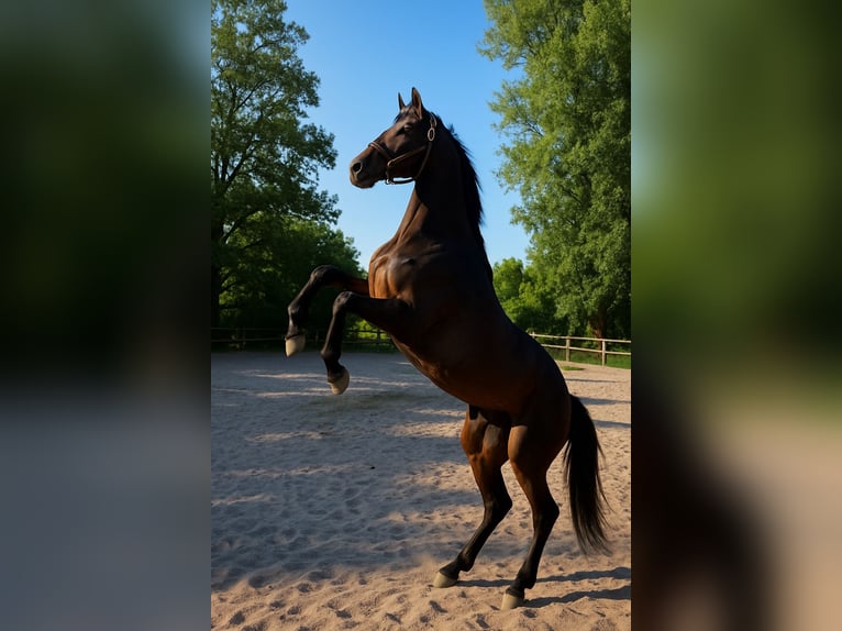 Oldenbourg Jument 3 Ans 170 cm Bai brun in Radeburg