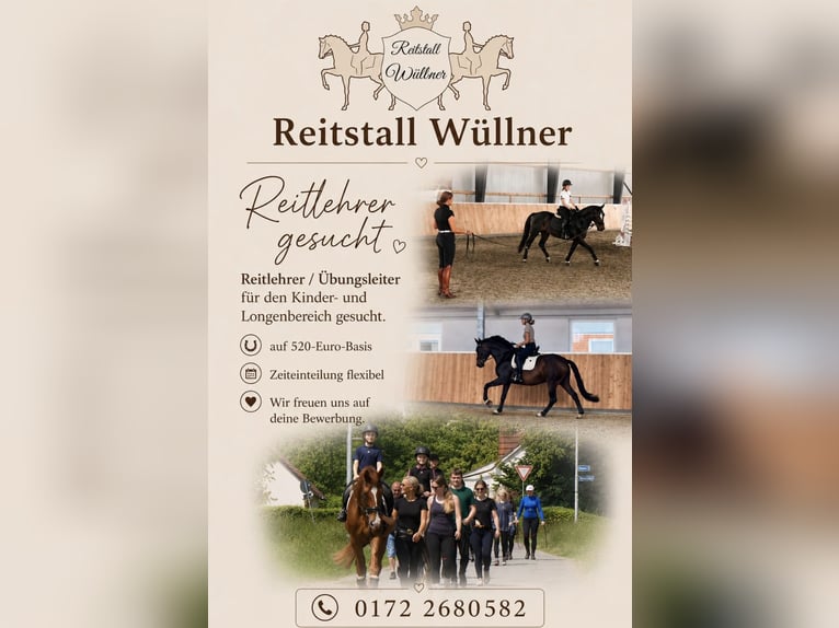 Istruttore di equitazione, allenatore di esercizi, trainer di longe (m/f/d)