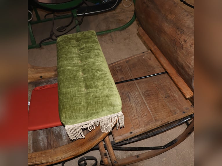 Carrozza antica per cavalli, carrozza, decorazione storica, retrò