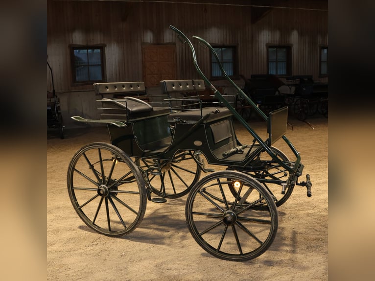 Kühnle Jagdwagen Ein/Zweispänner Scheibenbremsen Grün