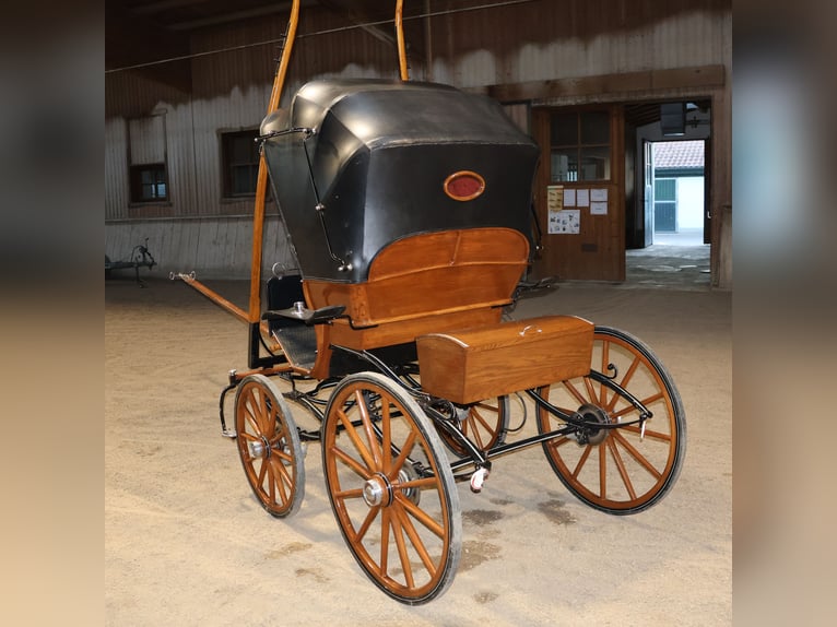 Leitert Doktorwagen Kutsche Scheibenbremsen Leder Holz