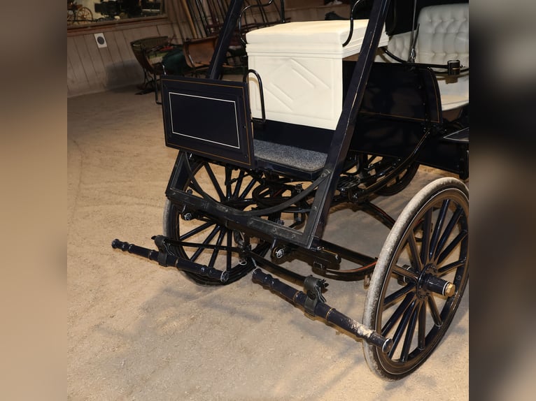 Mylord Kutsche Ein/Zweispänner Scheibenbremsen Trittbrett Schwarz