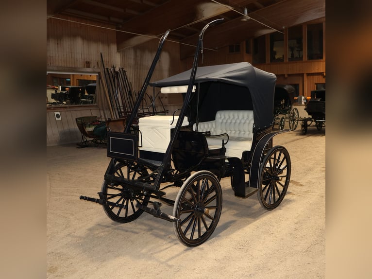 Mylord Kutsche Ein/Zweispänner Scheibenbremsen Trittbrett Schwarz