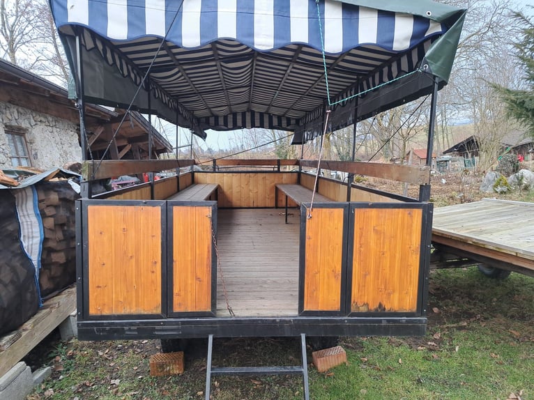 Carrozza trainata da cavalli