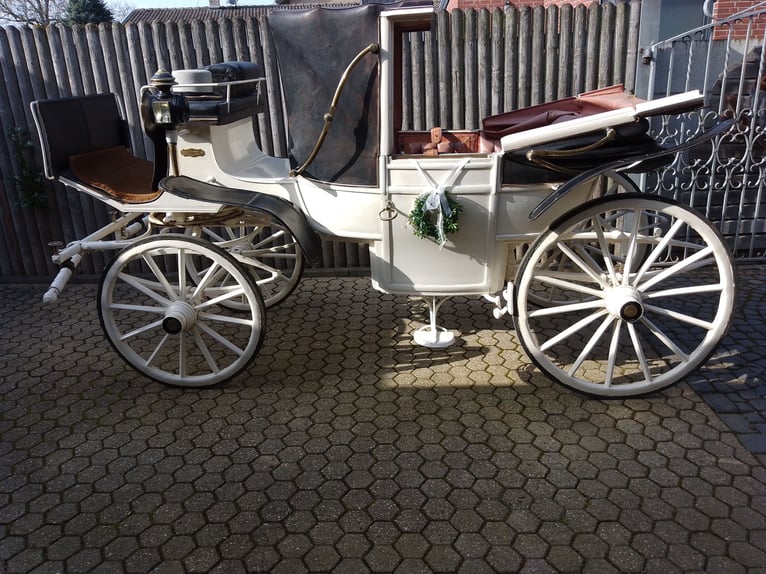 Carrozza nuziale Landauer – Schustala & Co Vienna – Circa 1900 – Stato splendido