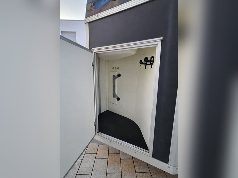 Carriola per Pony Wörmann Milano con piano in alluminio – Come nuova – Nuovo collaudo TÜV