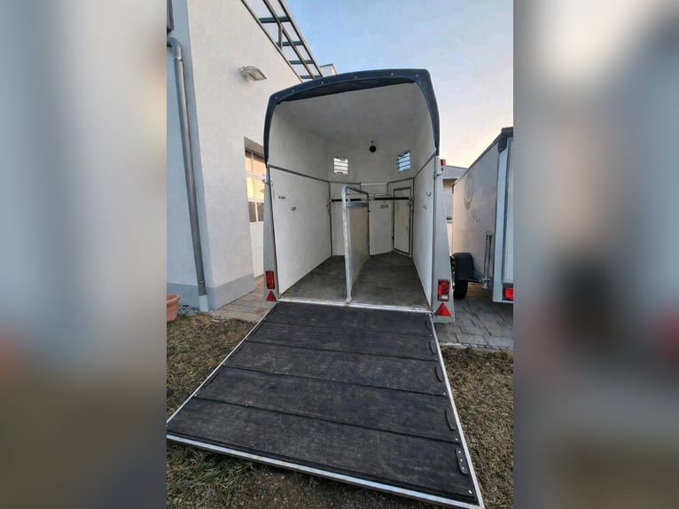 Carriola per Pony Wörmann Milano con piano in alluminio – Come nuova – Nuovo collaudo TÜV