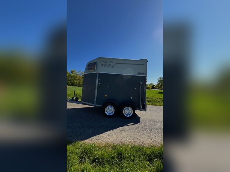 Carrello per trasporto cavalli Böckmann Duo - Certificato TÜV - Pneumatici nuovi