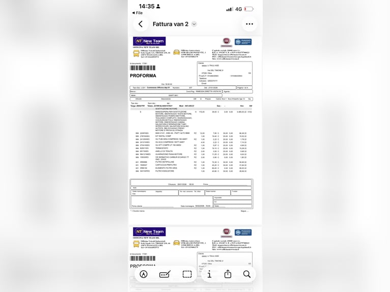 Van 8 posti MOTORE NUOVO Eurotech Iveco