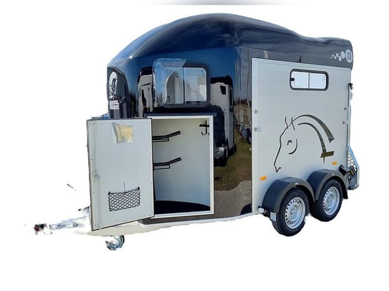 Carrello per cavalli Liberté – Modello Gold 3 con selleria