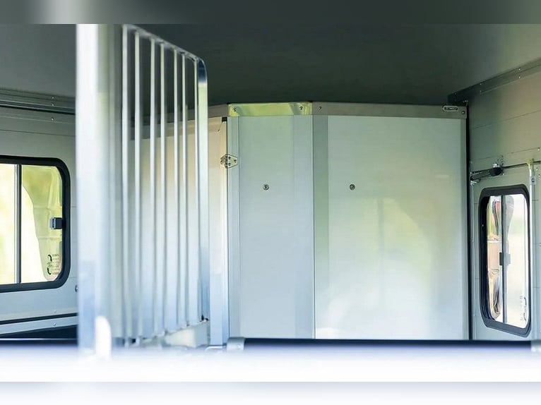 Carrozza per cavalli Liberté Touring Country XL con rampa anteriore e selleria