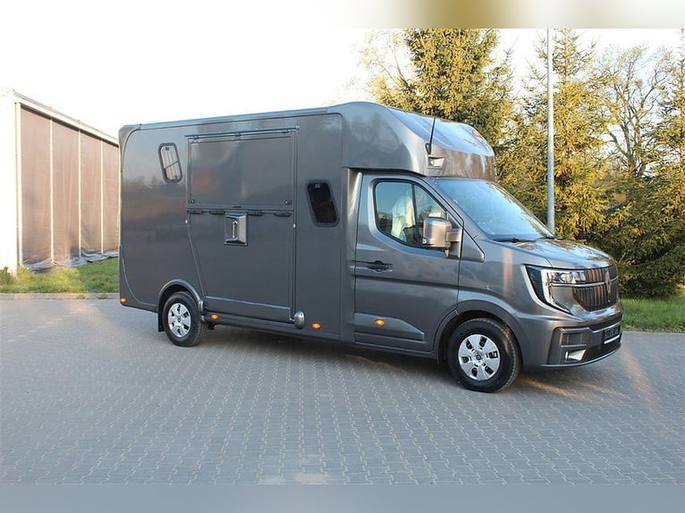Trasportatore per cavalli con 5 posti e 3 posti letto, Renault Master automatico, adatto a conducent