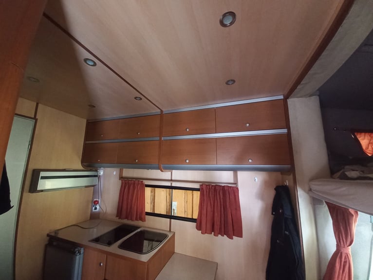 Camion per trasporto cavalli con living a buon prezzo, in vendita urgente a causa di imminente sosti