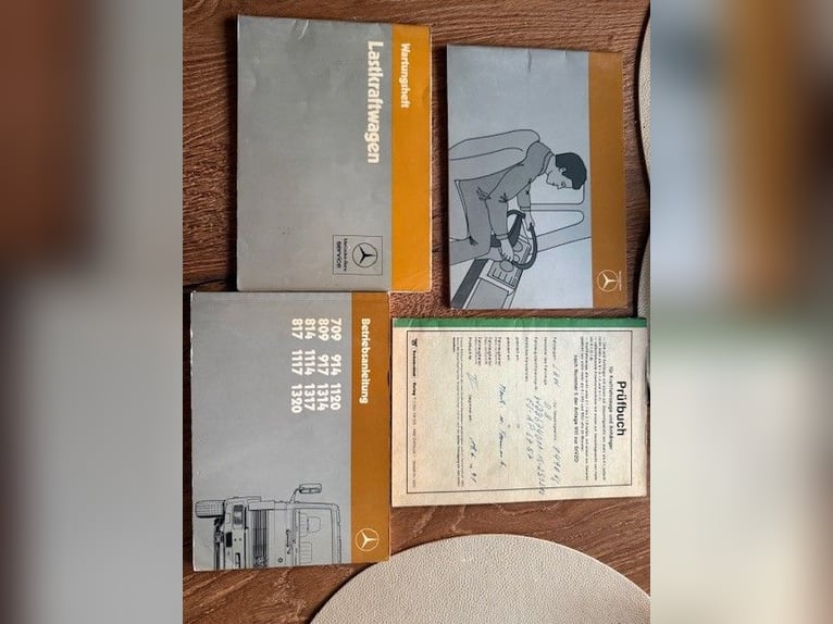 Mercedes 814 furgone transportatore - 6 cavalli - Oldtimer, revisione valida fino al 2026, 7,5 tonne