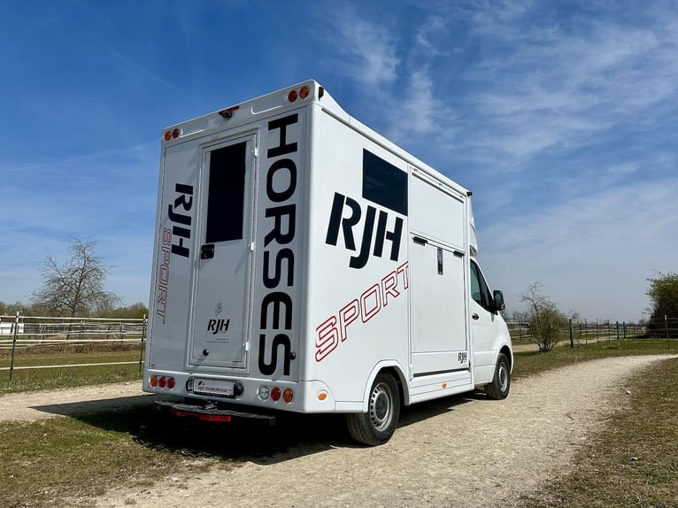 Mercedes-Benz 419 Sprinter 2-Box Stall Transporter RJH Sport 3,5 t camion