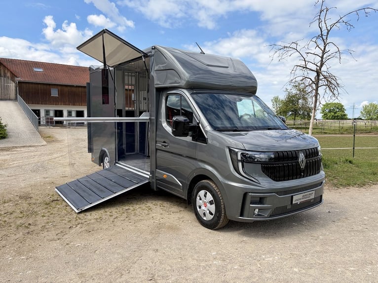 Renault Master RJH Sport Trasportatore per 2 cavalli – nuovo modello con cambio automatico – disponi