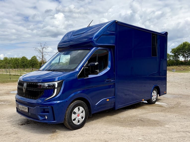 Renault Master RJH Sport trasportatore per 2 cavalli – nuovo modello con cambio automatico – disponi