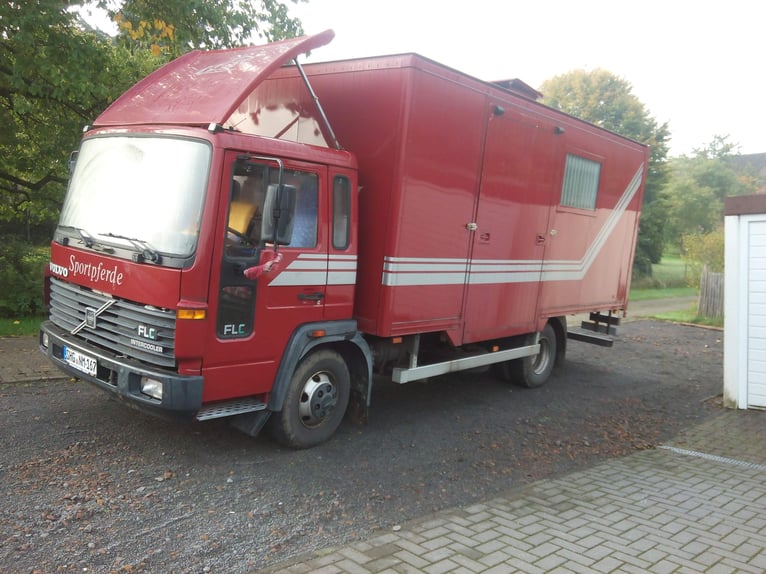 Kleiner 7,5 t Pferdetransporter VOLVO FLH 