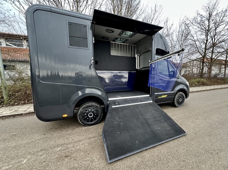 Mercedes-Benz Sprinter trasporto 2 cavalli, cambio automatico, allestimento per stallone, veicolo co