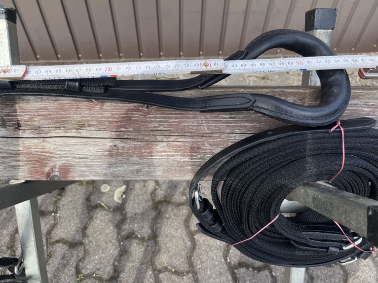 Harness for single harness driving with breastplate