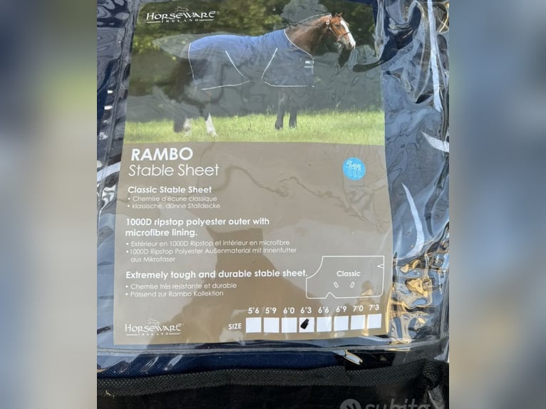 Coperta Rambo Stable Sheet nuova