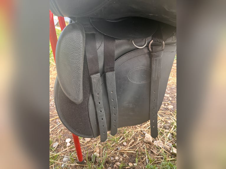 Kent & Masters MGX Vielseitigkeitssattel 17,5“ - sehr guter Zustand, frisch aufgepolstert