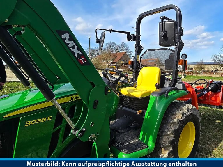John Deere 3038E | Kompakttraktor | 38PS | Hydrostat-Getriebe