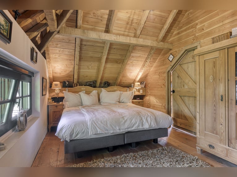 Casa di campagna con struttura per l'allevamento di cavalli, inclusa una pista coperta, una pista al