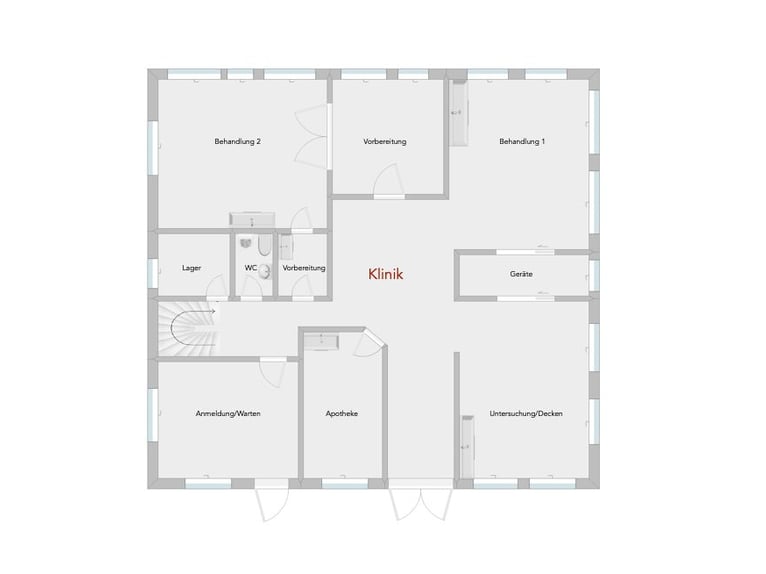 Immobiliare commerciale a Herrenberg – Clinica veterinaria per cavalli di nuova costruzione con dive