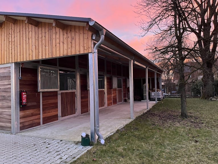 Private Reitanlage - top renoviert inkl. Halle, großer Außenplatz und Wiesen. alles eingezäunt.