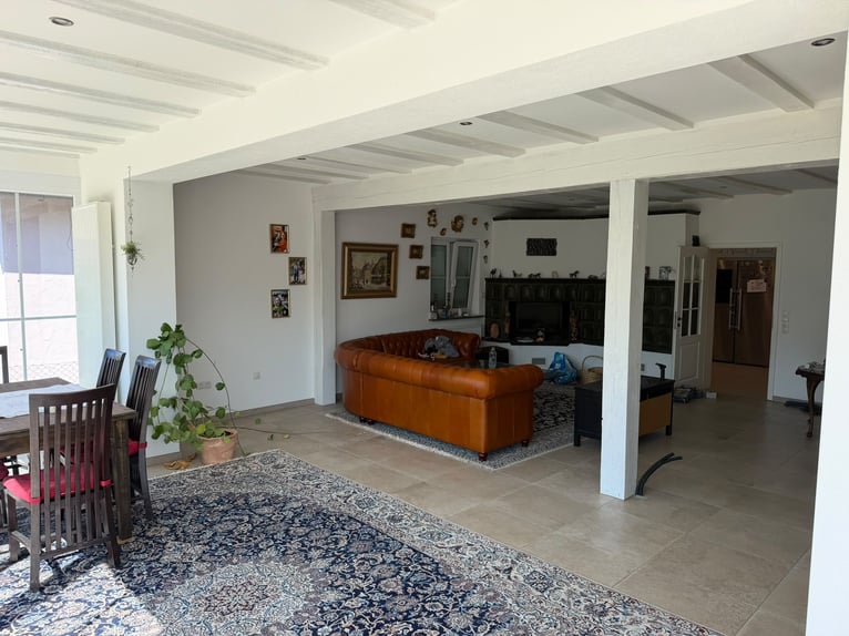 Vivere con il cavallo in una bella casa unifamiliare con 6.000 mq di prato e una piccola arena di 15