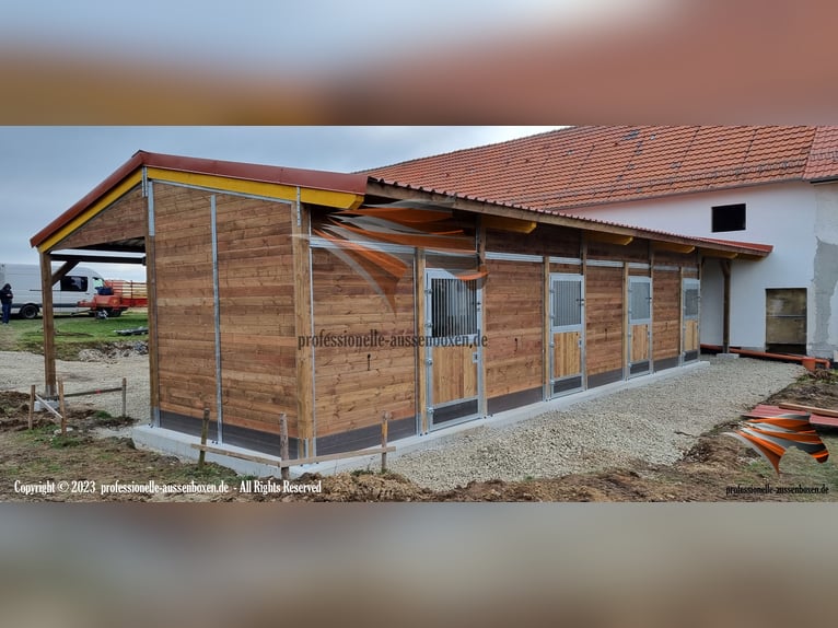 Besten Pferdestall bauen: Außenboxen, Pferdeboxen, Offenstall, Weidehütten und Unterstand für Pferde