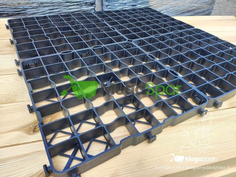 Rasengitter & Paddockplatten – Bodengitter, Kieswaben, Rasengitterplatten für Reitplatz & Kiesgitter