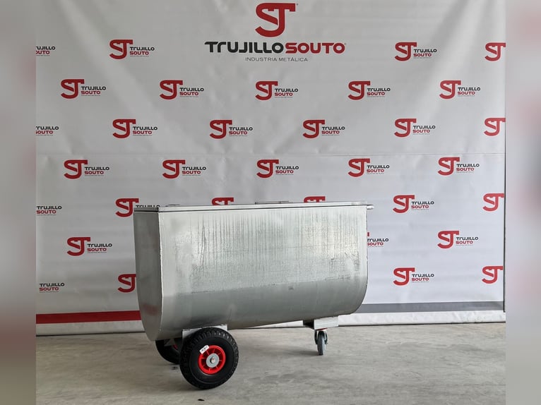 Carro a sponde con coperchio