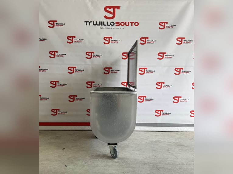 Carro a sponde con coperchio