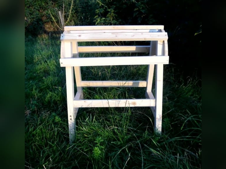 Staffa in legno massiccio per sella western