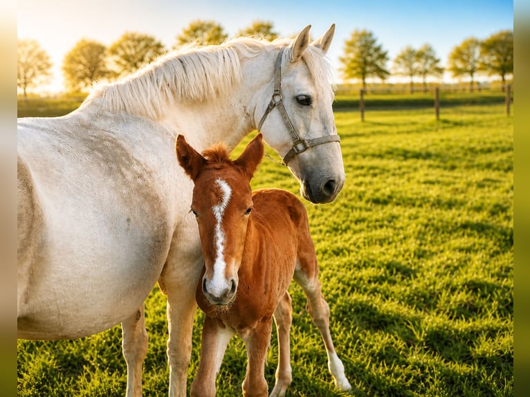 Poni alemán Mestizo Caballo castrado 1 año 152 cm Alazán-tostado in Papenburg