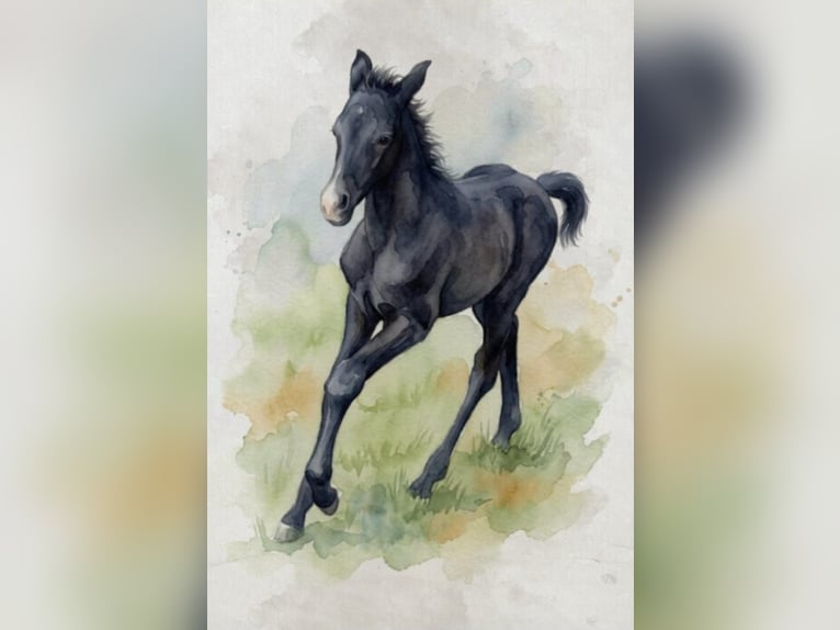 Shagya Arabian Stallion Foal (05/2026) 15.1 hh Black in Sankt Katharinen