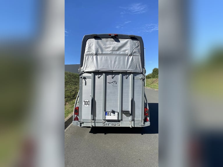 Sirius S75 paardentrailer met veel extra's, nieuwe TÜV en nieuwe banden