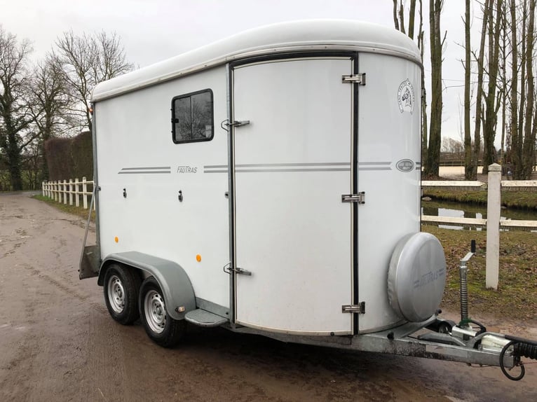 Oblic Fautras Transport Diagonaal voor 2 paarden